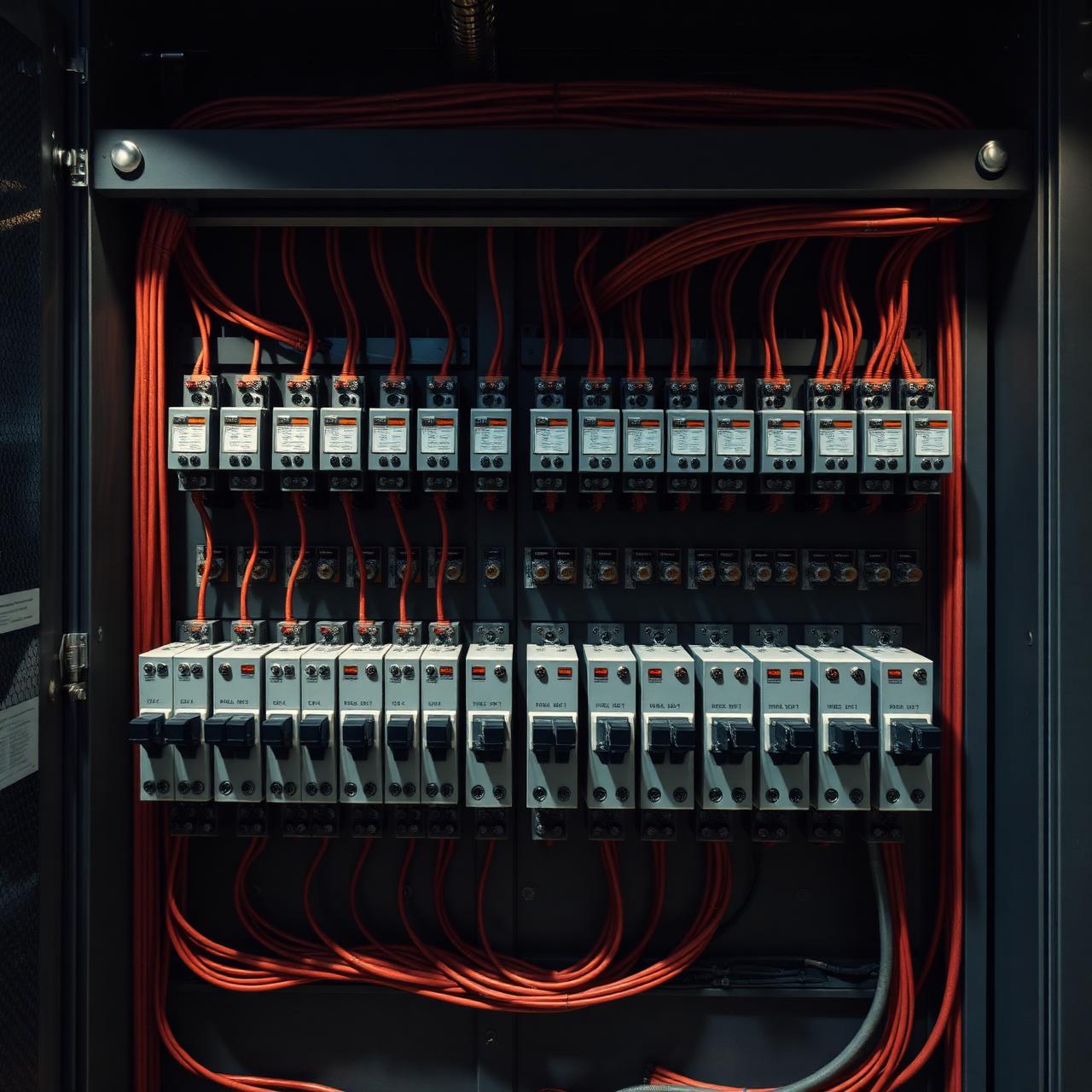 Profesionalno urejena elektro omarica
