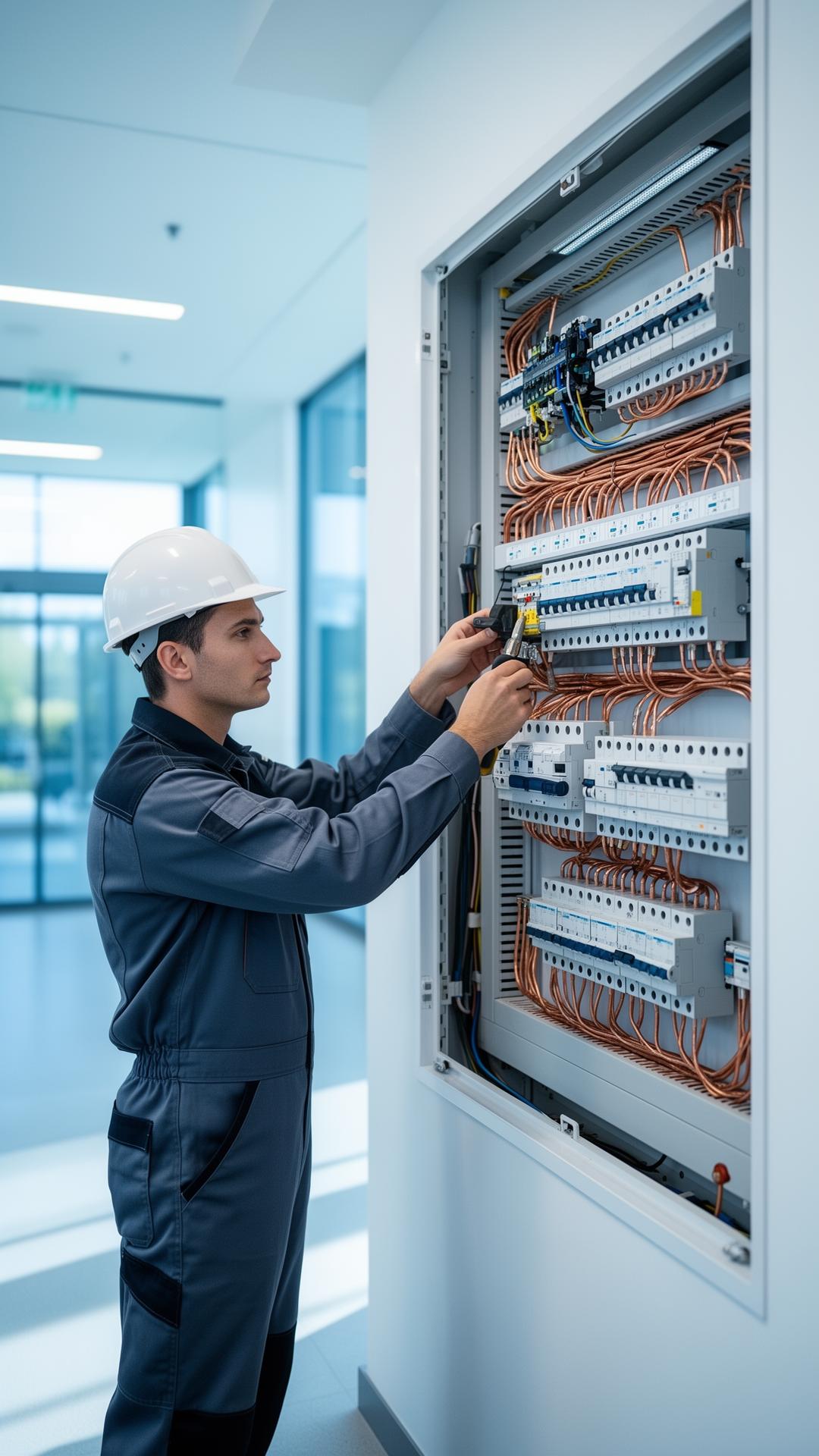 Profesionalna izvedba elektroinštalacij v sodobnem objektu